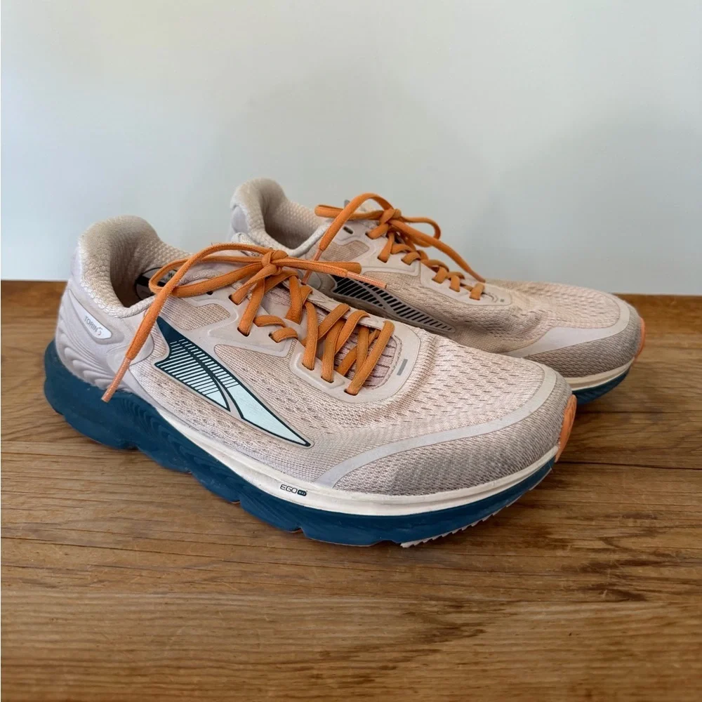 Altra Torin 5 Luxe Running Walking Comfort Pink Blue Sneaker Shoes Women’s 8